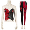 Harley Quinn Costumes The Suicide Squad 2 Red and Black Costumes Halloween Cosplay Suit Costumes 2021