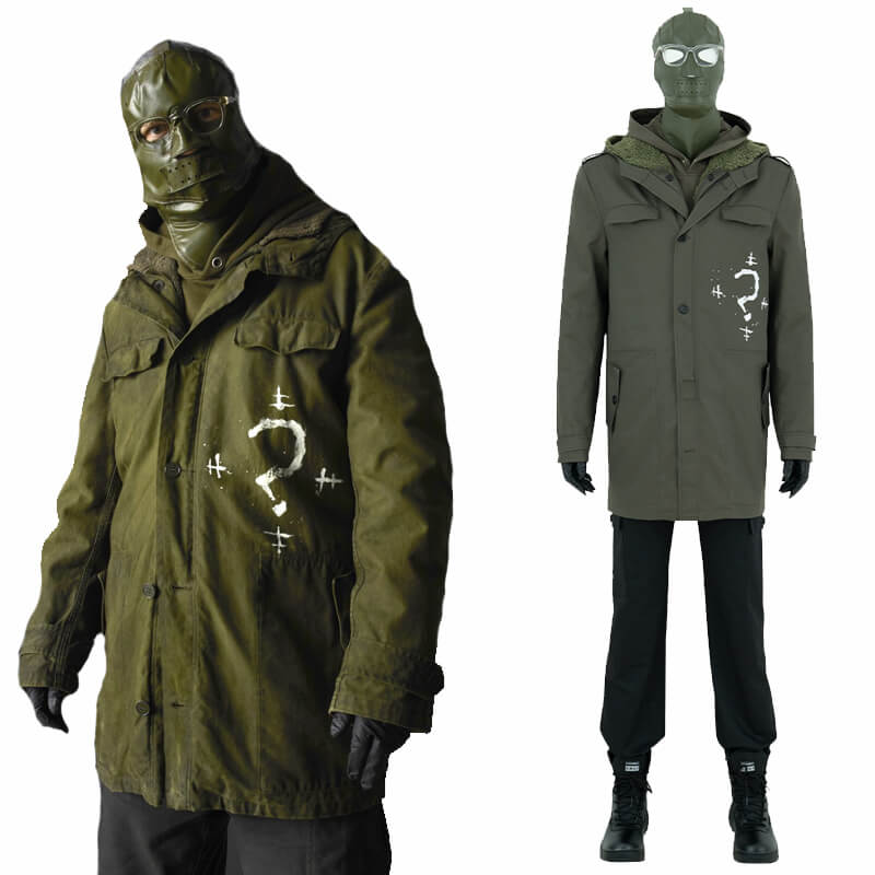 New Riddler Costume The Batman Riddler Mask 2022 New Batman Cosplay Suit ACcosplay