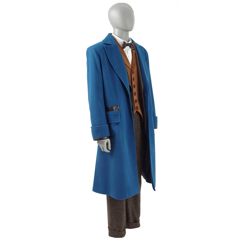Fantastic Beasts and Where to Find Them Newt Scamander Cosplay Costume Harry Potter Prequel Uniform Halloween Men Suit