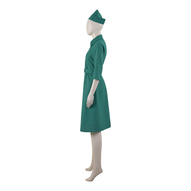 Ratched Costume Nurse Mildred Ratched Dress Cosplay Outfits for Women ACcosplay