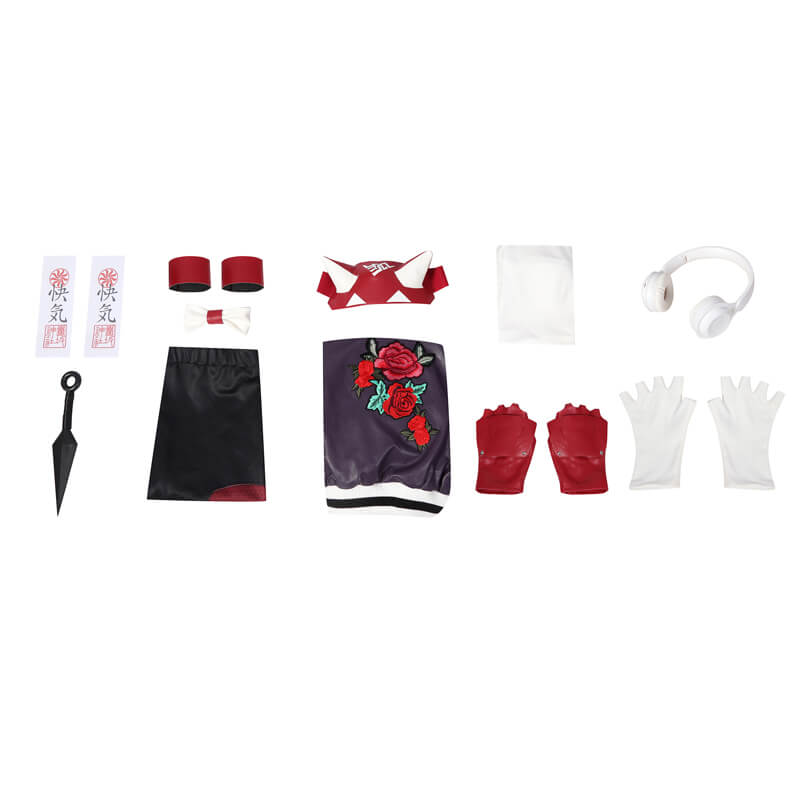 OW 2 Kiriko Costume Overwatch Halloween Cosplay Outfit for Women