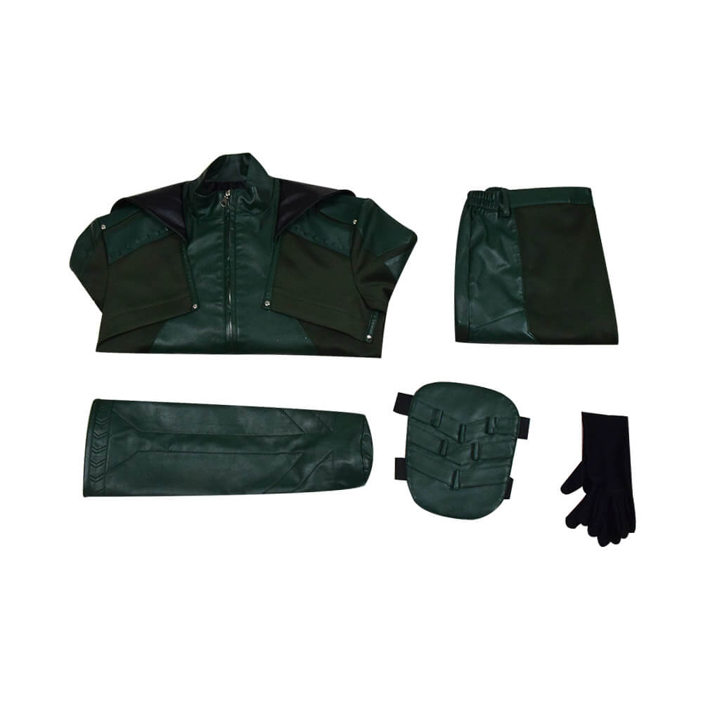 DC Comics Green Arrow Season 8 Oliver Queen Cosplay Costume Outfit ...