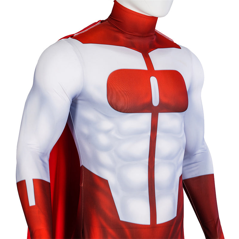 Omni-Man Costume Nolan Grayson Cosplay Superhero Jumpsuit Halloween Carnival Suit
