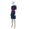Peggy Carter Blue Dress What If Classic Peggy Dress Cosplay Costumes ACcosplay