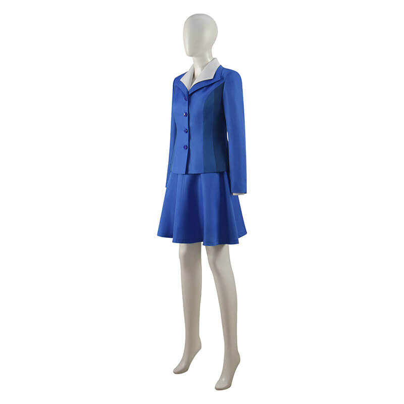 ACcosplay Peggy Carter Uniform Dress What If Agent Cosplay Costume for Women