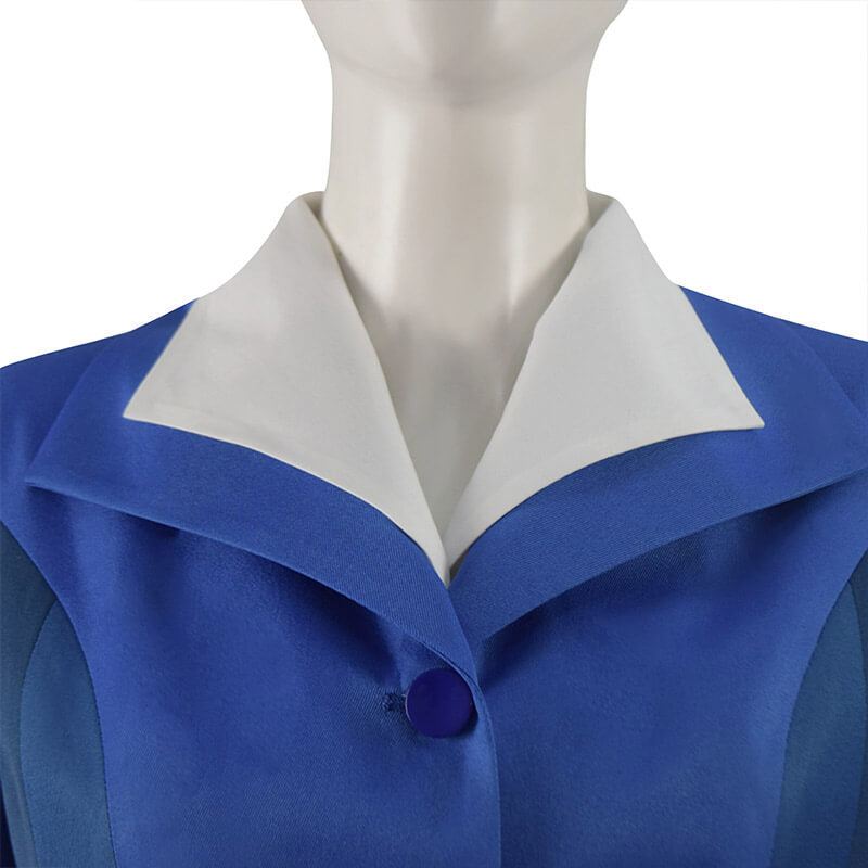 ACcosplay Peggy Carter Uniform Dress What If Agent Cosplay Costume for Women