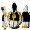 Power Ranger Hoodie 3D Printed Jacket Adult Pullover Zipper Coat - ACcosplay