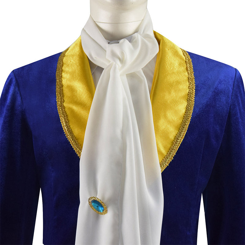 Prince Adam Cosplay Beauty and the Beast Costume Halloween Outfit