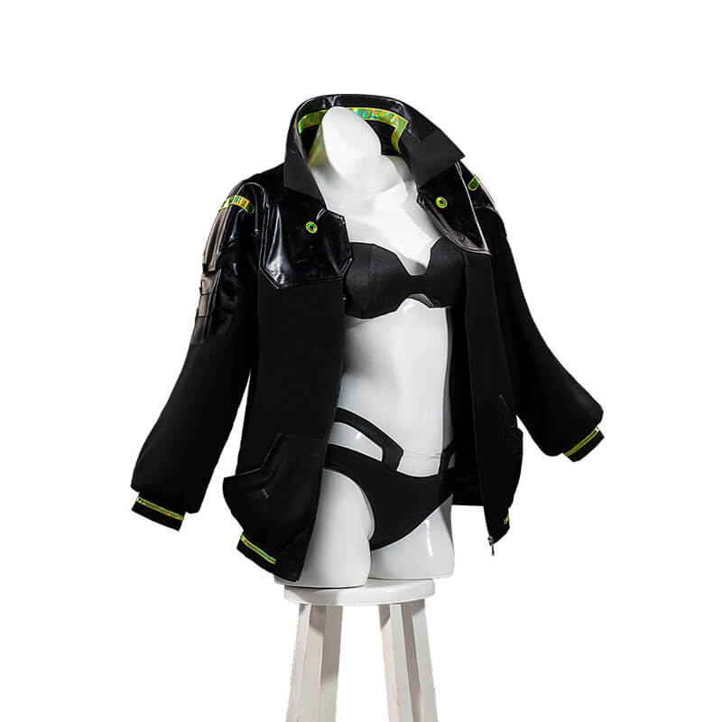 Rebecca Cosplay Jacket Cyberpunk Edgerunners Rebecca Sexy Suit Halloween Costume