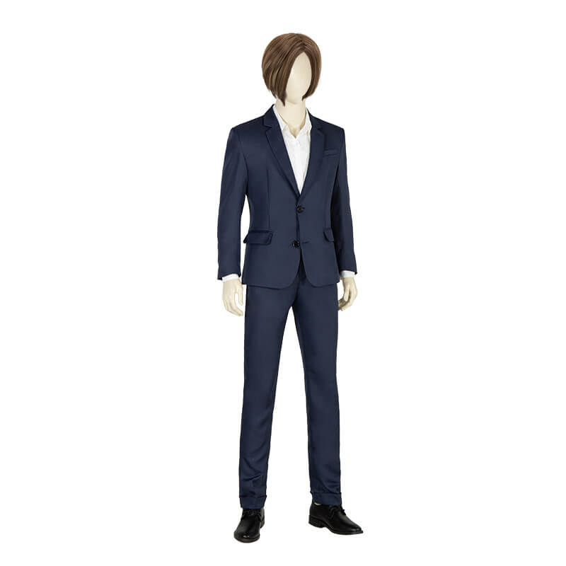 Resident Evil: Infinite Darkness Leon Jacket Uniform Cosplay Costumes Wigs