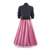 Doctor Who New Earth Rose Tyler Pink Dress and Jacket Cosplay Costumes