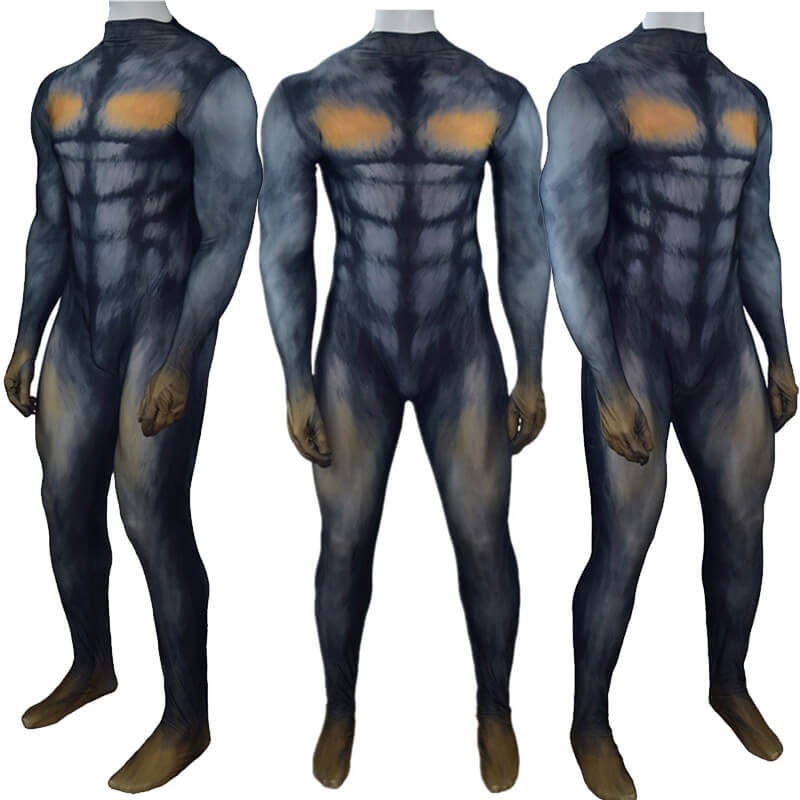 Rottweiler Anime Zentai Full Body Suit Halloween Carnival Party Bodysuit Jumpsuit ACcosplay