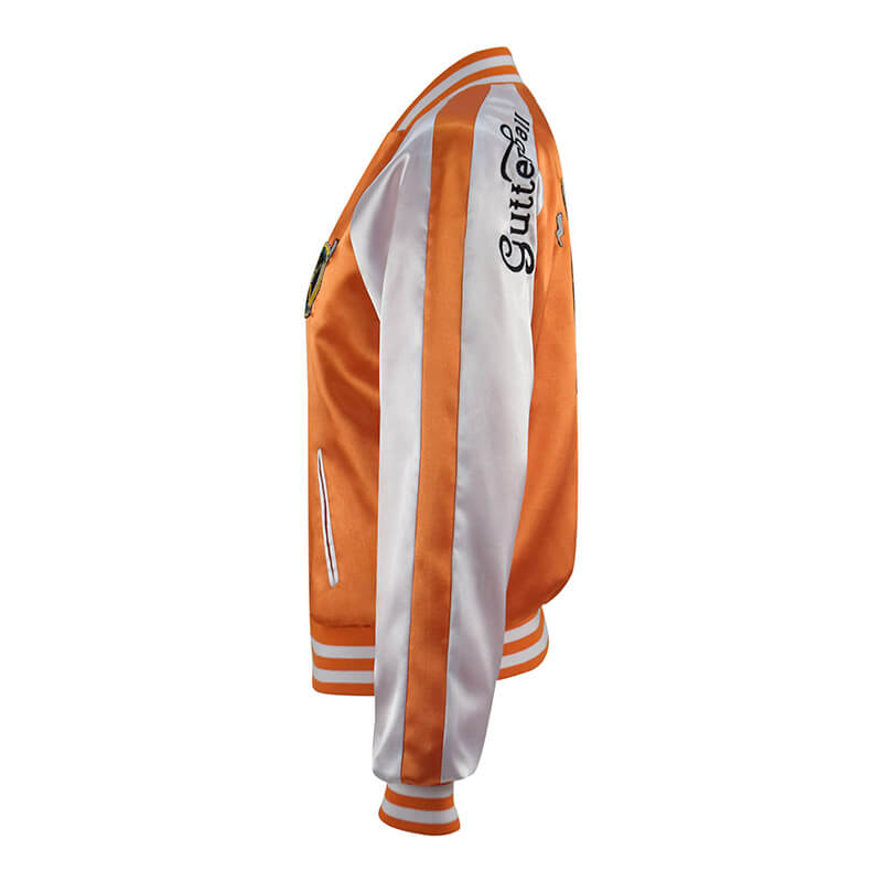 Gunpowder Milkshake Jacket Sam Bomber Orange Jacket Coat Cosplay Costume ACcosplay