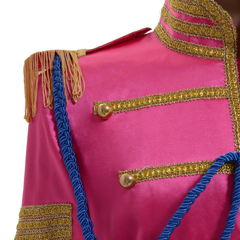 Sgt.pepper the Beatles Costume Outfit Sgt Pepper's Lonely Hearts Club Band Uniform PinK Color