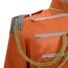 Sgt.pepper the Beatles Costume Outfit Sgt Pepper's Lonely Hearts Club Band Uniform Orange Color