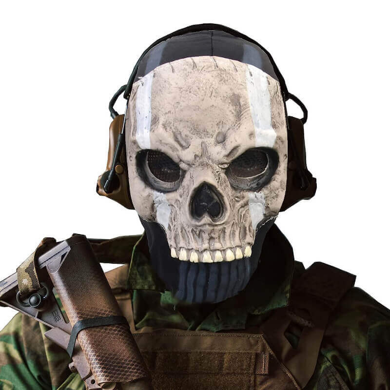 Skeleton Scary Mask MW2 Call of Duty Mask Ghost Mask Unisex COD Halloween Mask