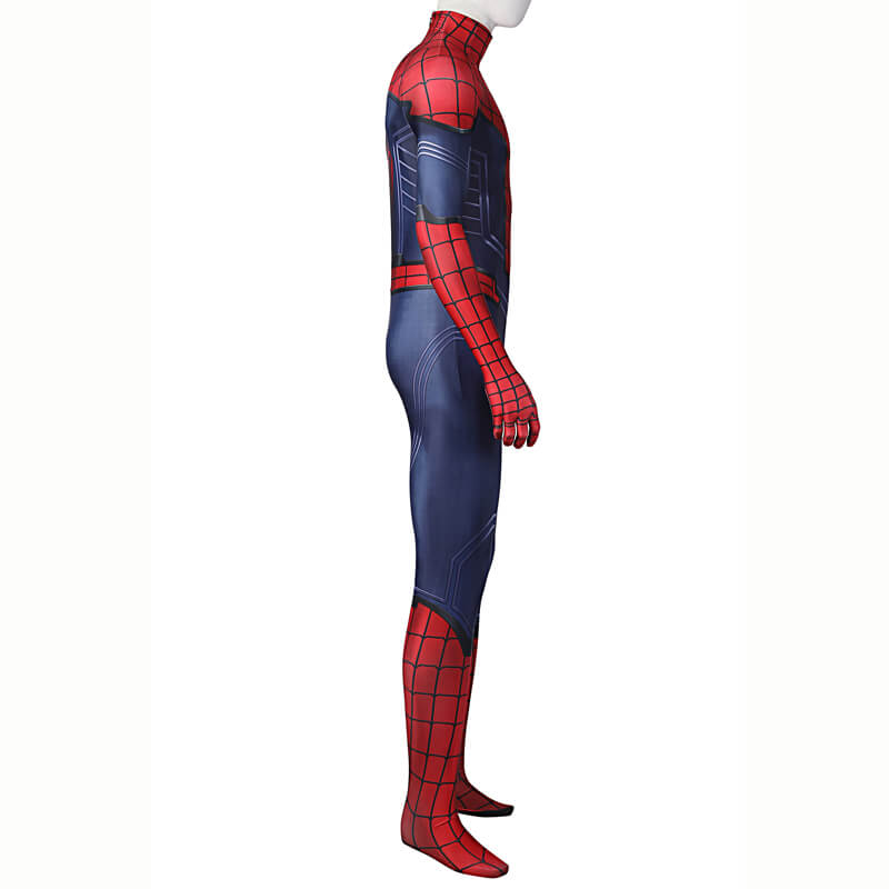 Spider-man Peter Parker Suit Avengers Spider-Man Cosplay Halloween Costumes Mask