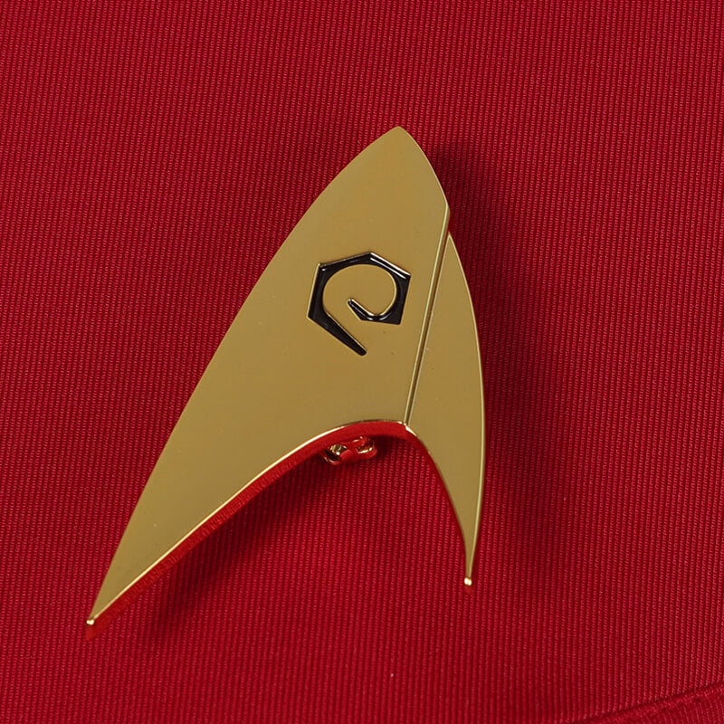 Star Trek Strange New Worlds Red Uniform Shirt Cosplay Costume ACcosplay