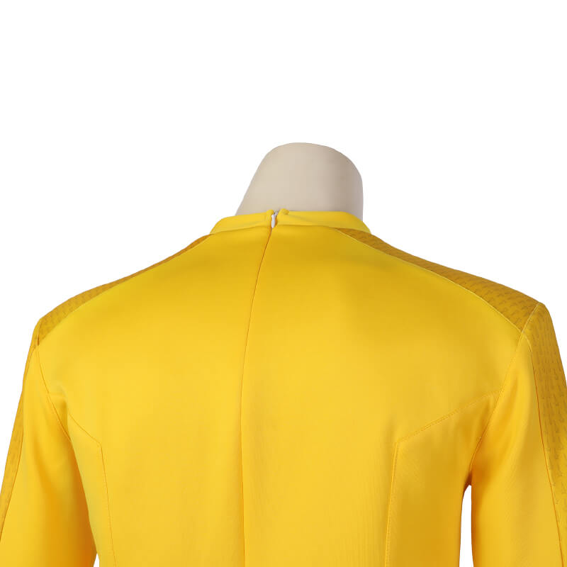 Star Trek Strange New Worlds Yellow Uniform Shirt Captain Christopher Pike Cosplay Costume