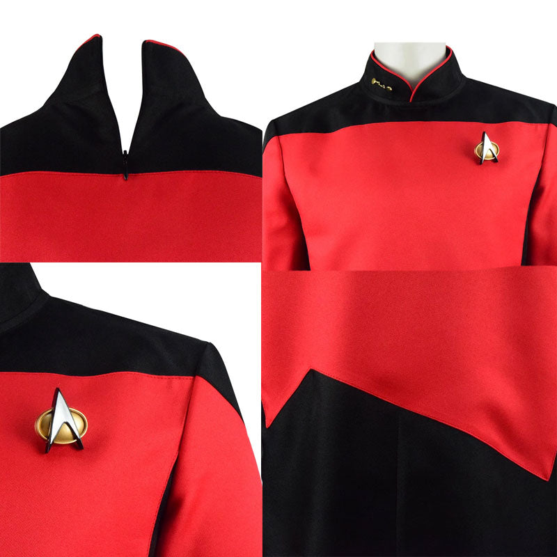 Star Trek The Next Generation Captain Picard Uniform Costume Adult Men - ACcosplay