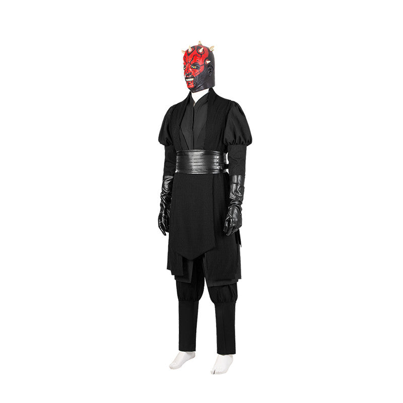 Darth Maul Cosplay Star Wars Darth Maul Halloween Costume Tunic Outfits Mask ACcosplay