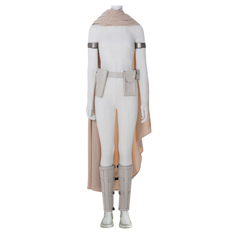 Star Wars Padme Amidala Costumes Padme Cosplay White Battle Outfits New Version ACcosplay, XS / Female / Full Set + Shoes Star Wars Padme Amidala Costumes Padme Cosplay White Battle Outfits New Version ACcosplay, XS / Female / Full Set + Shoes