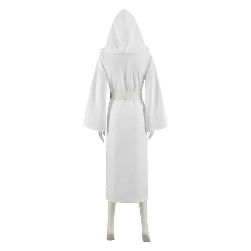 Star Wars Princess Leia White Robe Halloween Cosplay Outfit ACcosplay