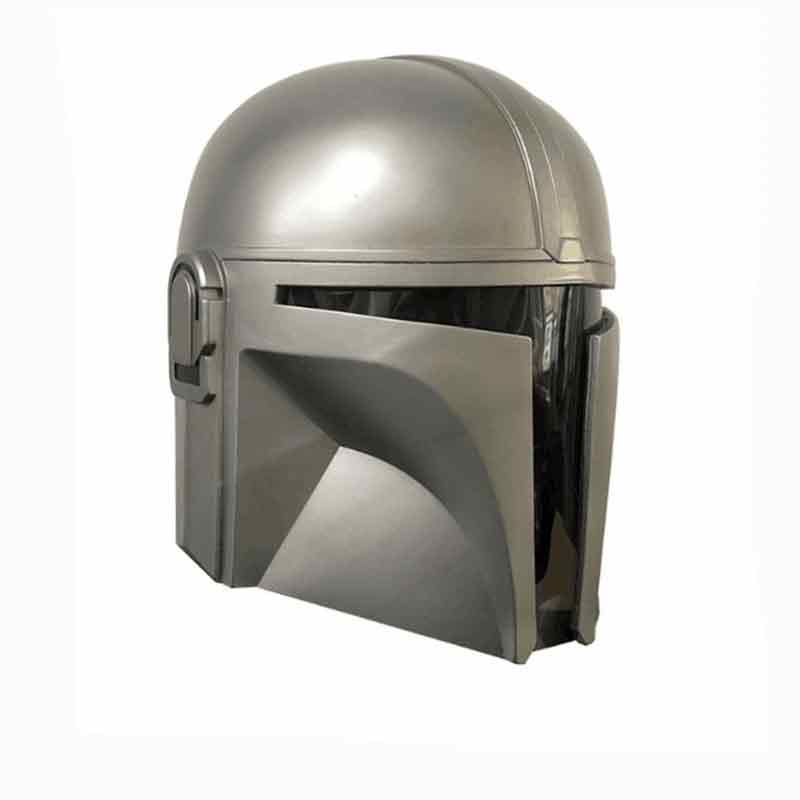 full face mandalorian motorcycle helmet Star Wars The Mandalorian Cosplay Costume Full Face Mask Helmet, Only Helmet / Adult Size