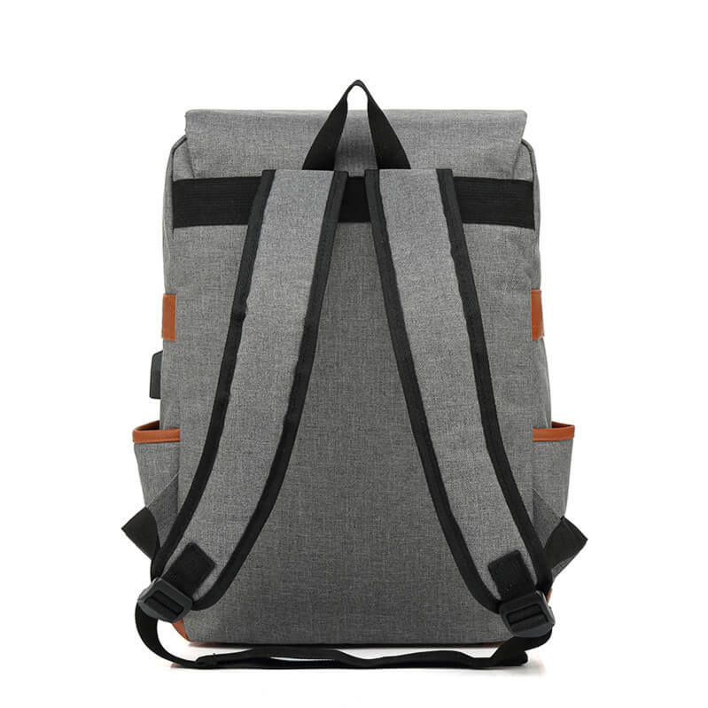 Stranger Things Backpack College School Bag Laptop Daypack(Black USB) - ACcosplay