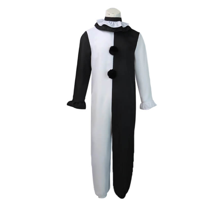 Terrifier 2 Art The Clown Halloween Jumpsuit Cosplay Costume with Hall –  ACcosplay