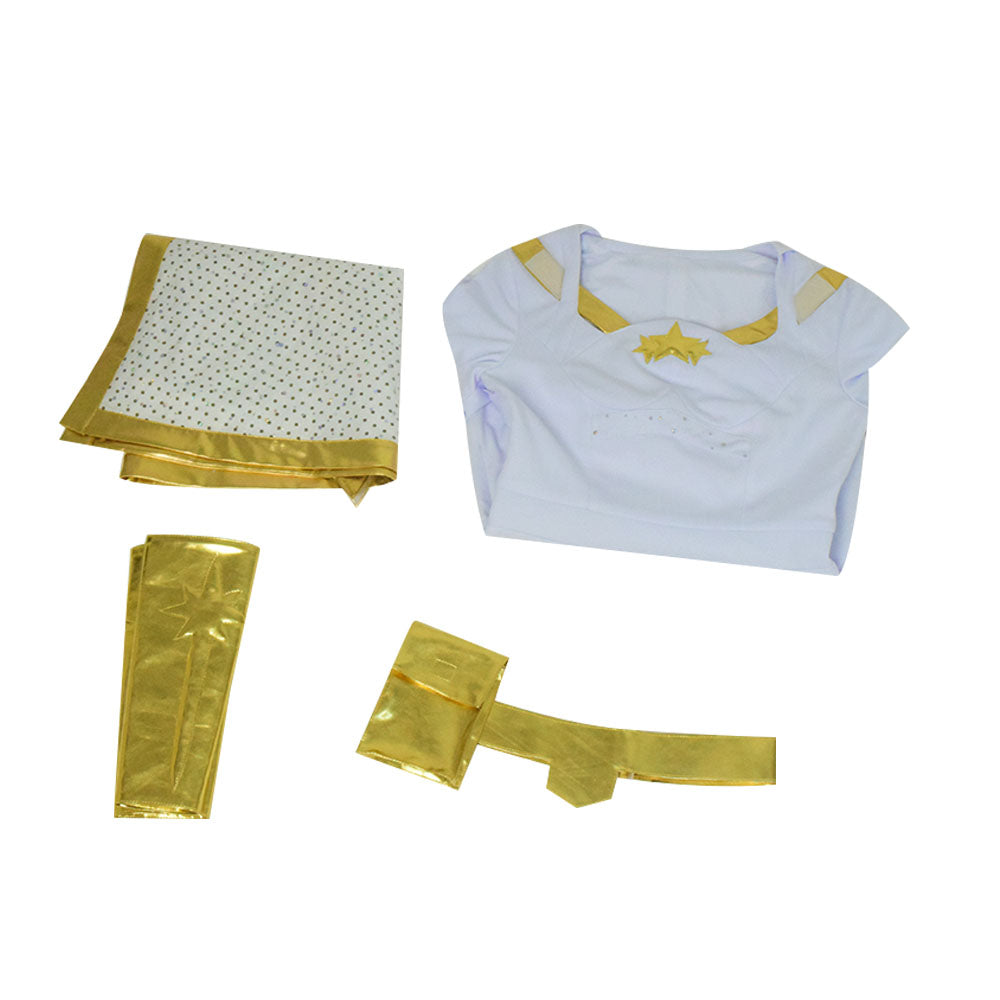 The Boys Trailer 2 Annie January Starlight Cosplay Costume Dress Superhero Battle Suit 2019 - ACcosplay