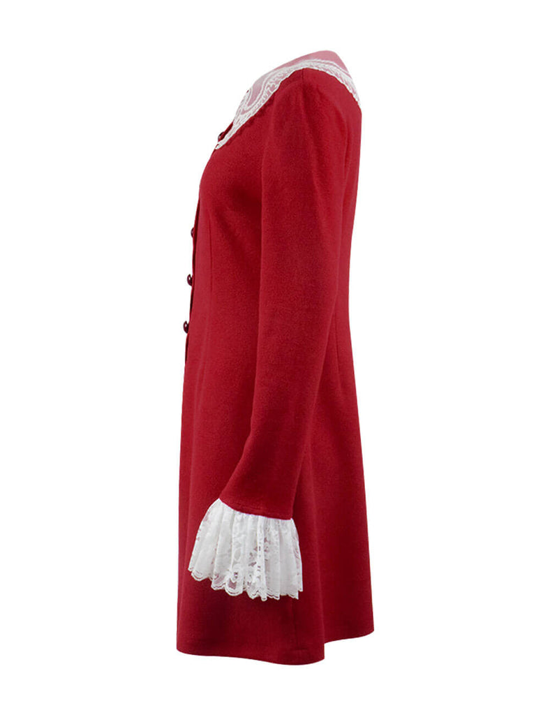 The Chilling Adventures of Sabrina Red Dress Cosplay Halloween Costume - ACcosplay