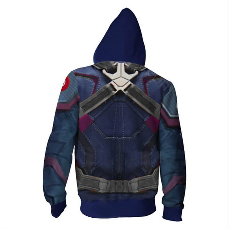 The Falcon and the Winter Soldier Hoodies Cosplay Jacket Halloween Sweatshirt Pullover