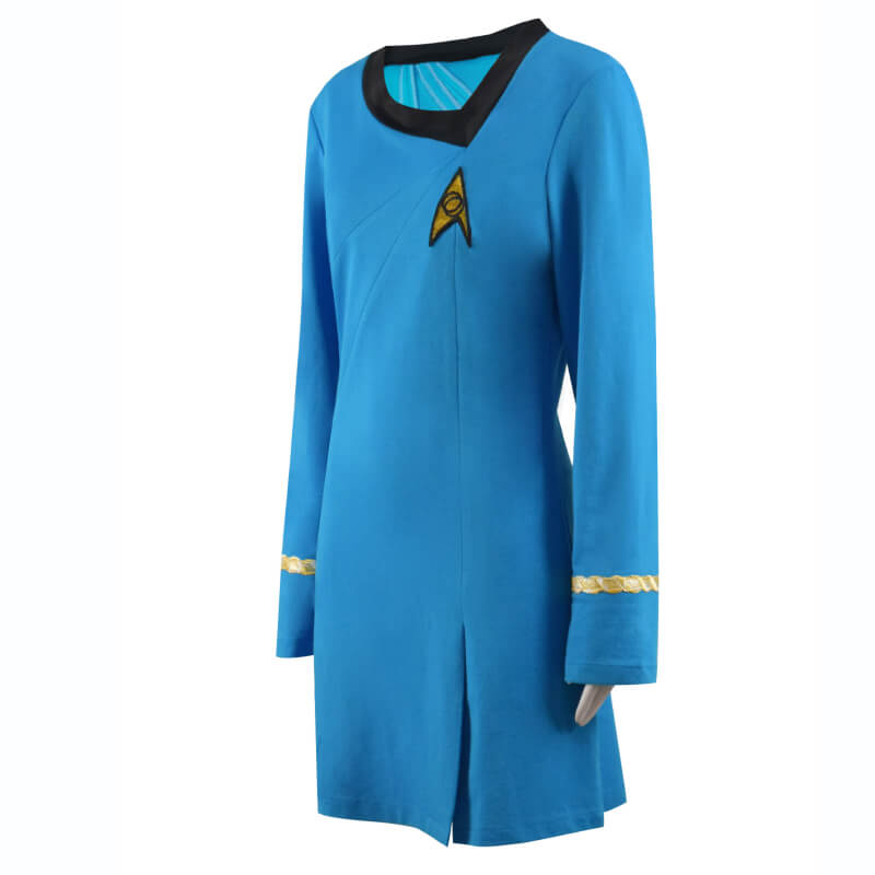 Star Trek The Original Series The Female Duty Uniform Blue Dress Cospl star-trek-the-original-series-the-female-duty-uniform-blue-dress-cospl