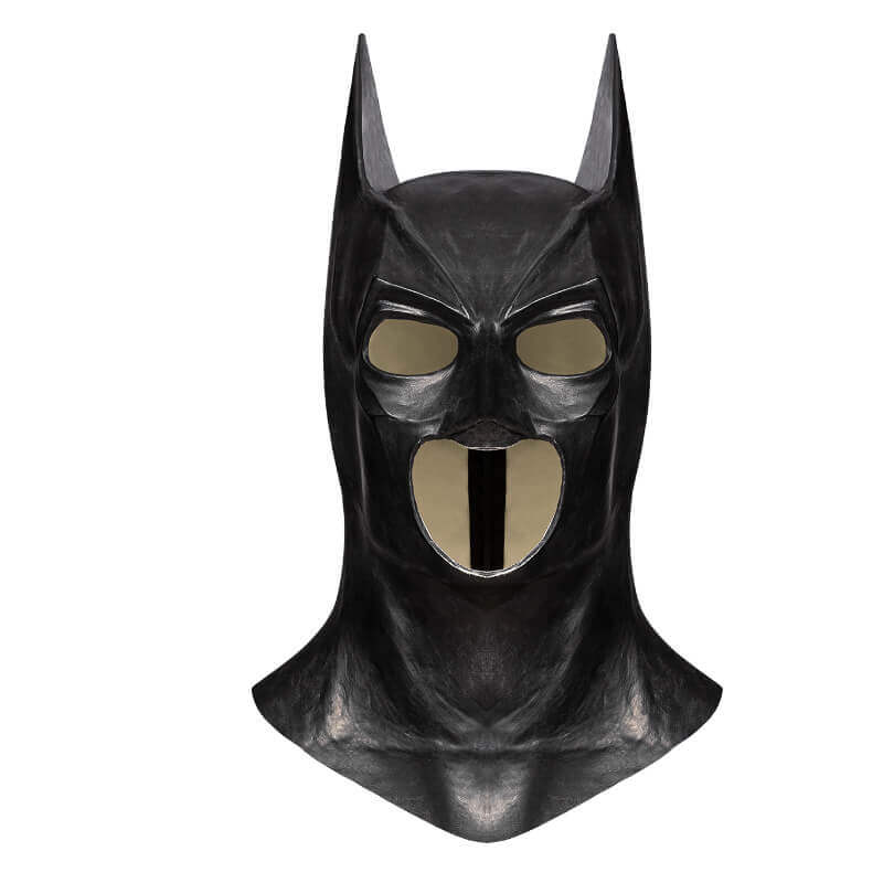 The Flash Batman Bruce Wayne Suit Halloween Cosplay Costume with Cloak