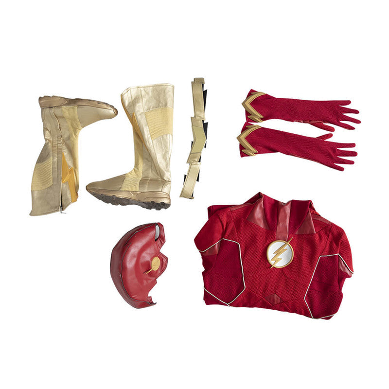 The Flash New Supersuit For Season 8 Grant Gustin New Suit Cosplay Costumes ACcosplay