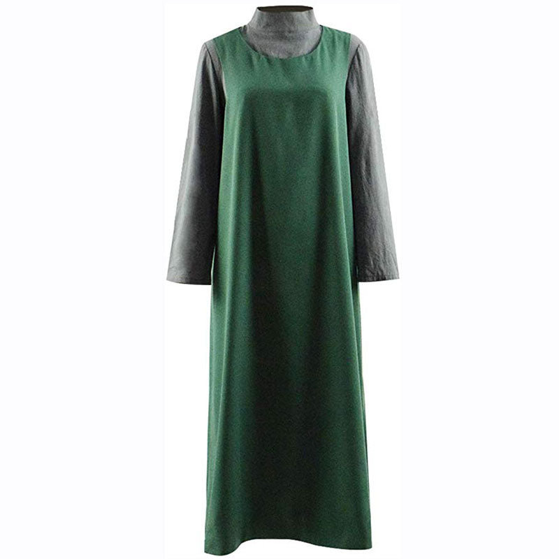 handmaid's tale green dress The Handmaid's Tale Cloak Cape Dress Party Women Cosplay Costume – ACcosplay