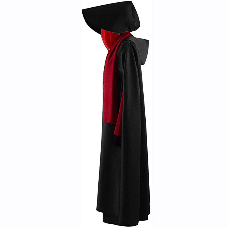 red handmaid dress THE HANDMAID'S TALE COSPLAY CAPE BONNET COSTUME RED ADULT ONE SIZE Licensed USA