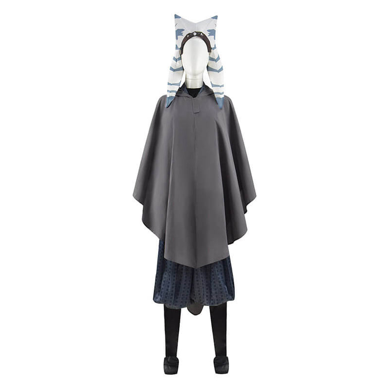 Ahsoka Tano Costume The Mandalorian Cosplay Ahsoka Halloween Costume O Cosplay Ahsoka Halloween Costume Outfit