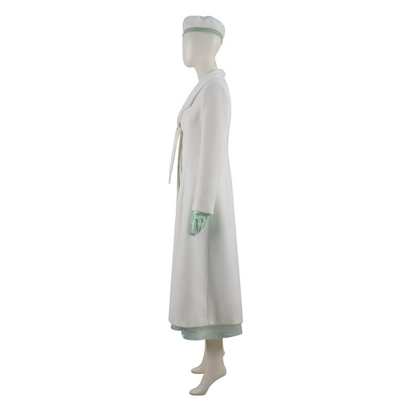 The Marvelous Mrs. Maisel Season 4 Mrs. Maisel White Coat Cosplay Costumes