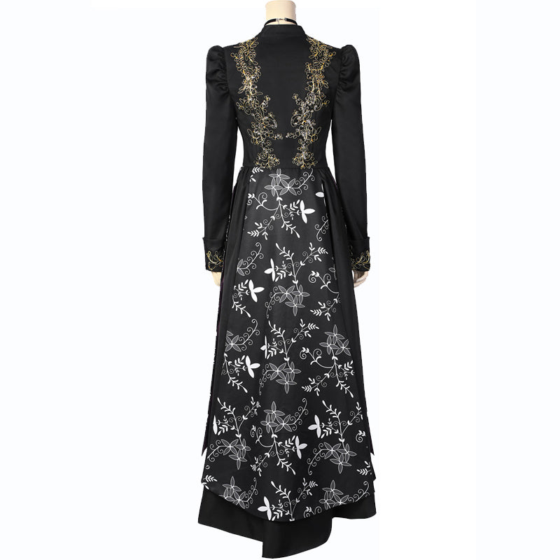 The Witcher Season 2 Yennefer New Outfit Costume Halloween Cosplay Dress Suit, M The Witcher Season 2 Yennefer New Outfit Costume Halloween Cosplay Dress Suit, M