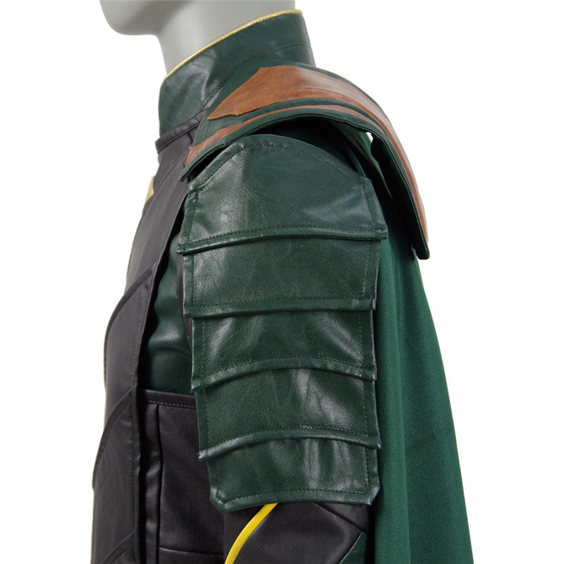 Thor 3 Ragnarok Loki Outfit Halloween Cosplay Costumes Cloak Adults ACcosplay
