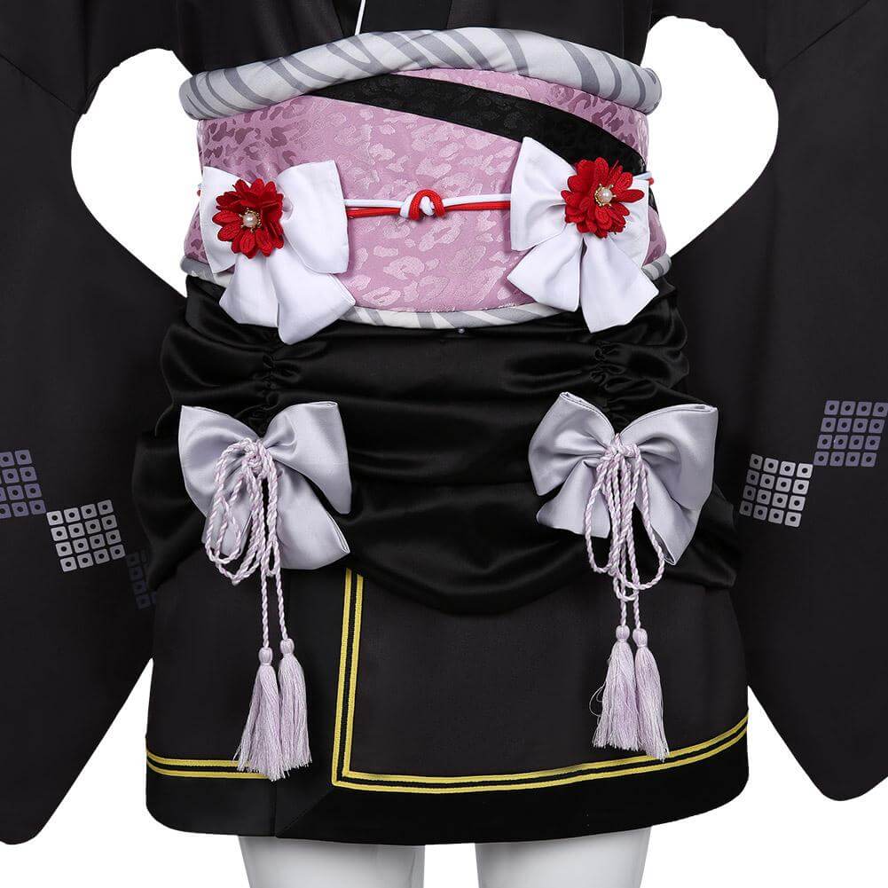 Game Final Fantasy VII FF7 Remake Tifa Lockhart Kimono Cosplay Costume Outfit
