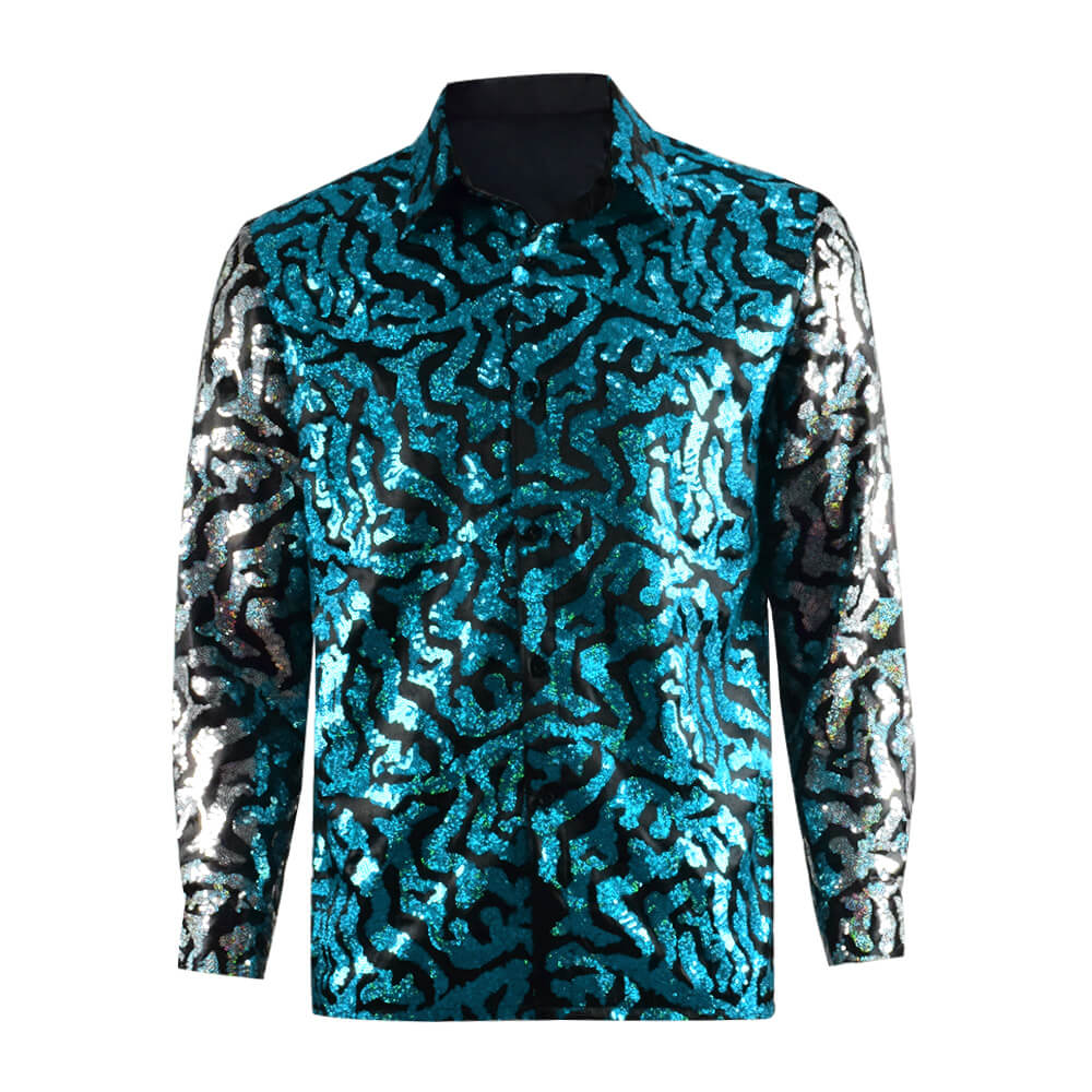 Tiger Print Long Sleeve Shirt, Tiger King