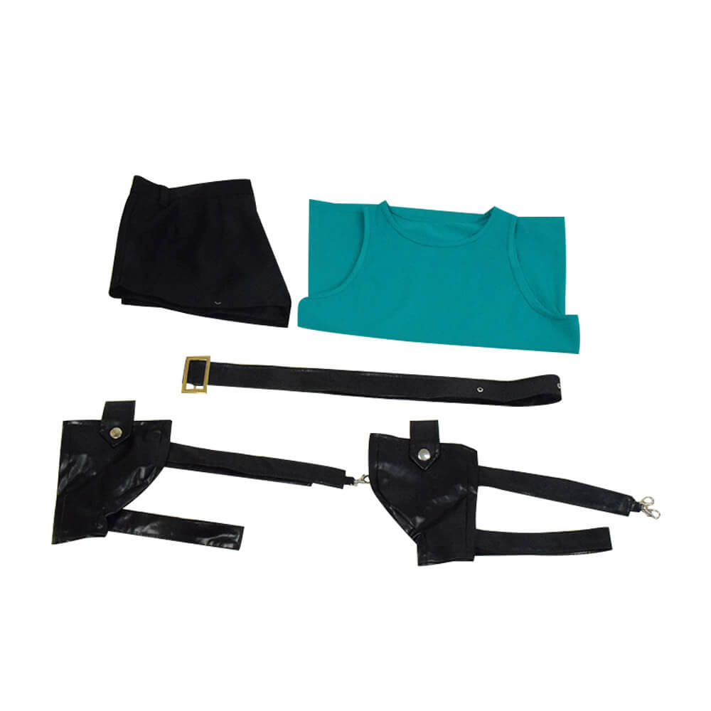 Tomb Raider Lara Croft Outfit Full Set Suits Cosplay Halloween Costume - ACcosplay
