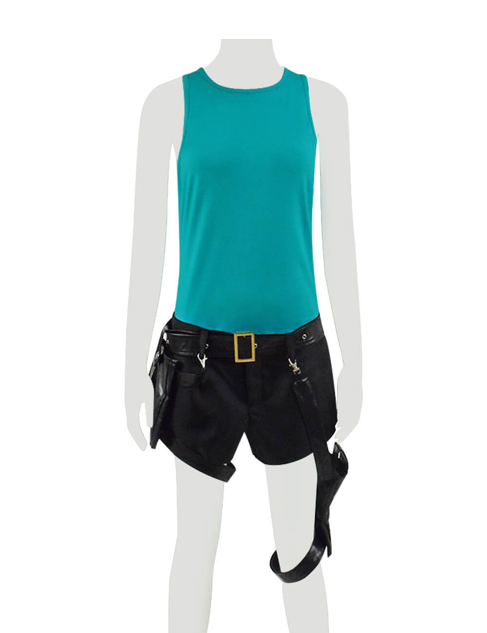 Tomb Raider Lara Croft Outfit Full Set Suits Cosplay Halloween Costume - ACcosplay