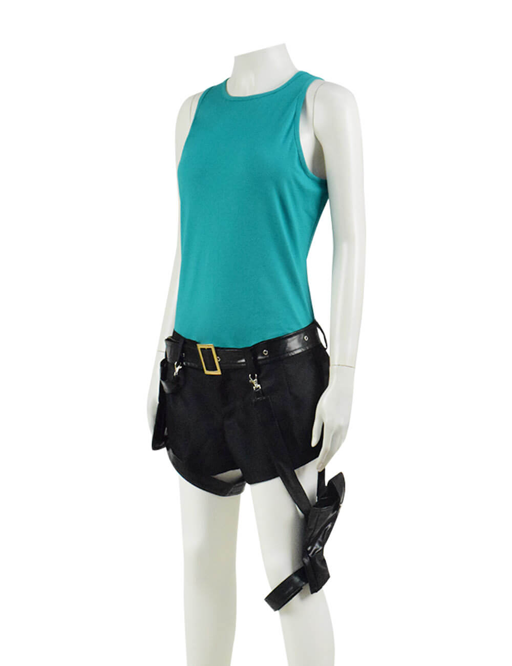 Tomb Raider Lara Croft Outfit Full Set Suits Cosplay Halloween Costume - ACcosplay