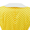 Disney Toy Story 4 Gabby Gabby Dotted Yellow Dress Cosplay Costume Kids Children - ACcosplay