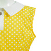 Disney Toy Story 4 Gabby Gabby Dotted Yellow Dress Cosplay Costume Kids Children - ACcosplay