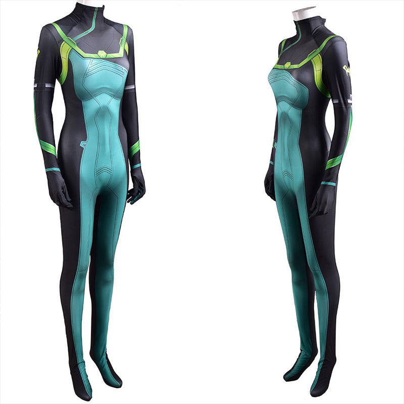 Valorant Viper Cosplay Costume Adult Kids Game Jumpsuit Halloween Carnival Suit